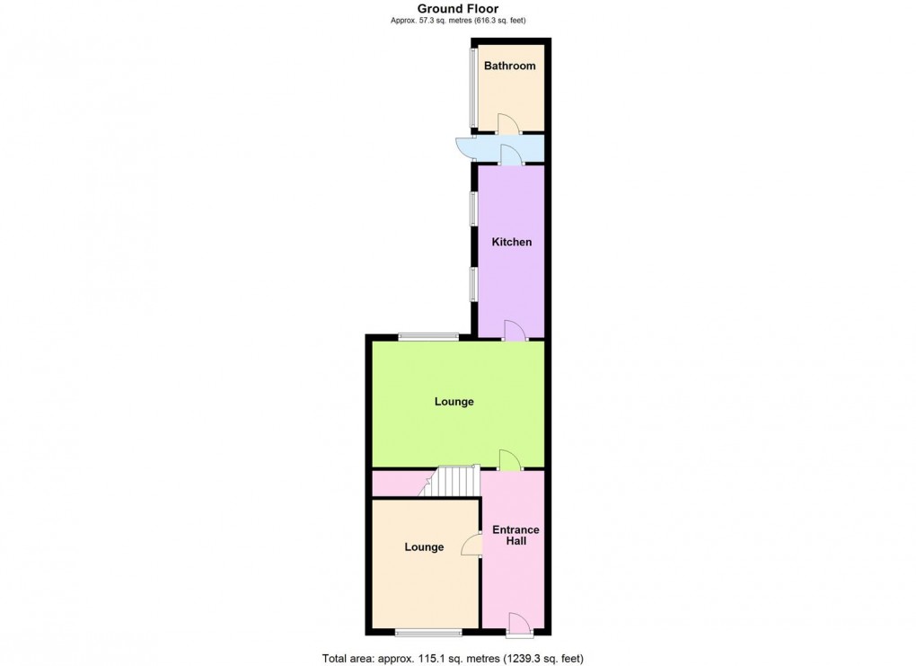 Floorplan for Dronfield Street, Leicester