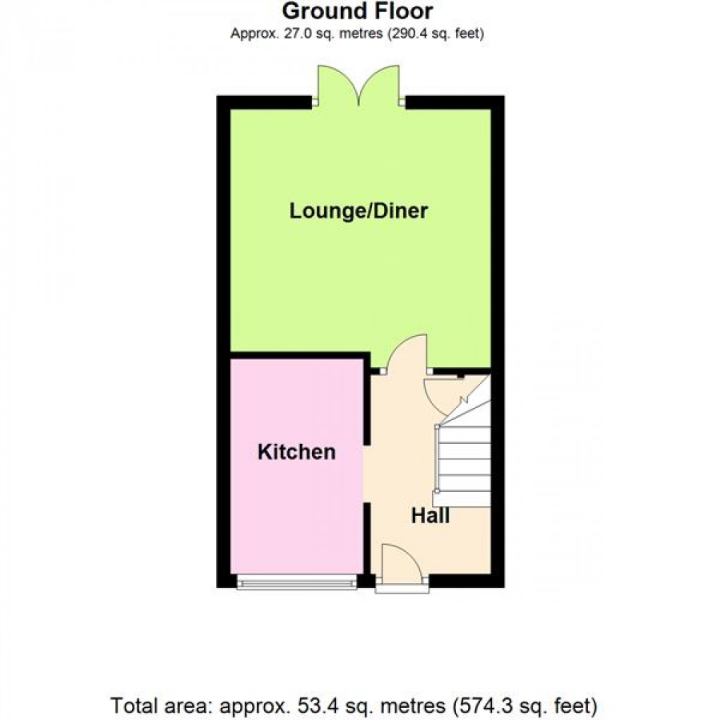 Floorplan for Althorp Close, Aylestone