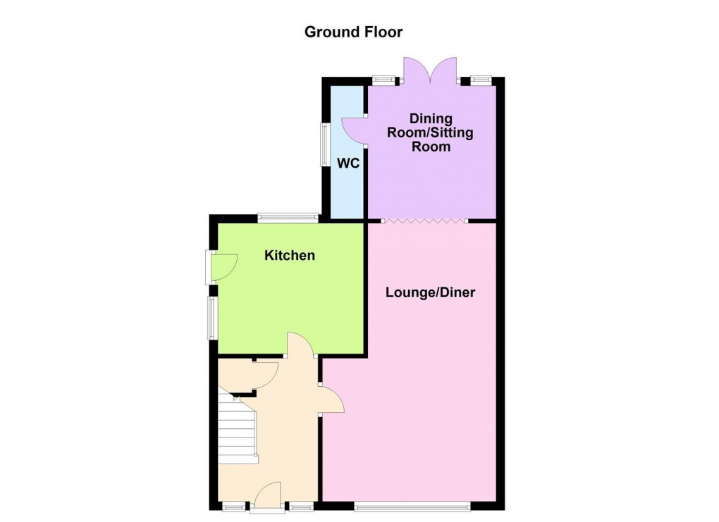 Floorplan for Blakesley Road, Wigston