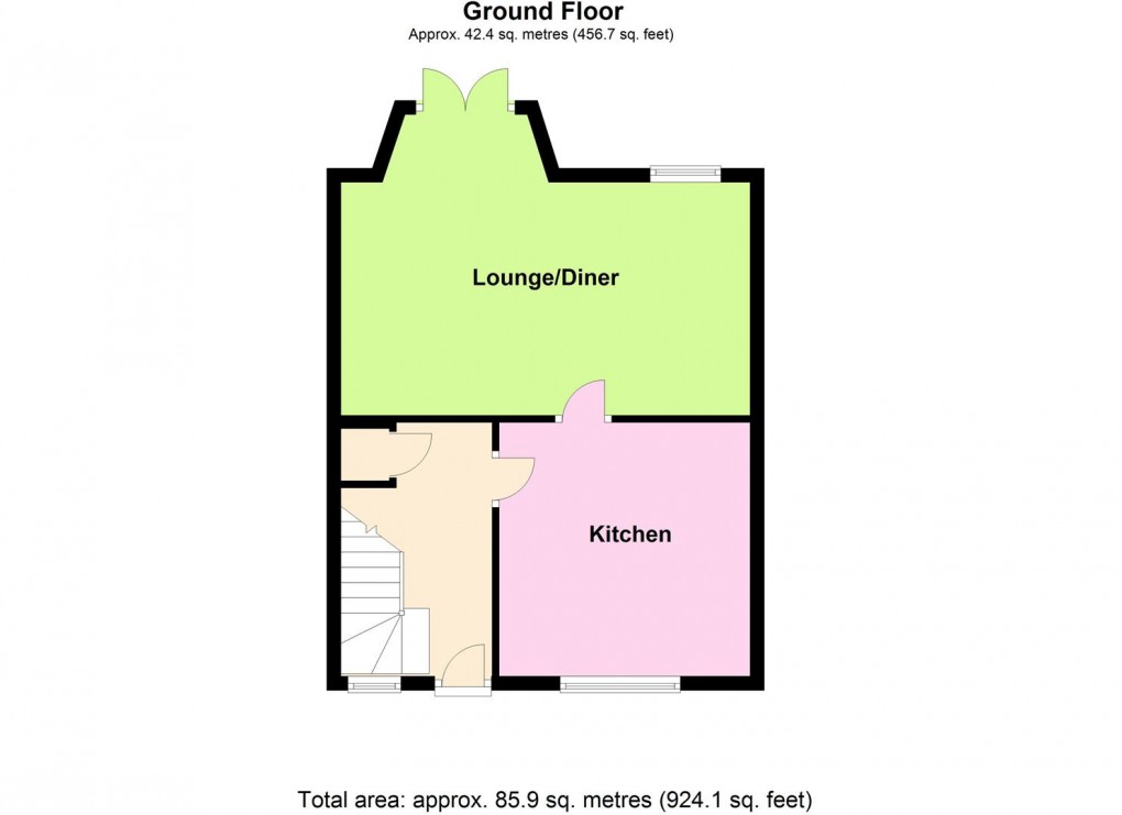 Floorplan for Aylestone Lane, Wigston