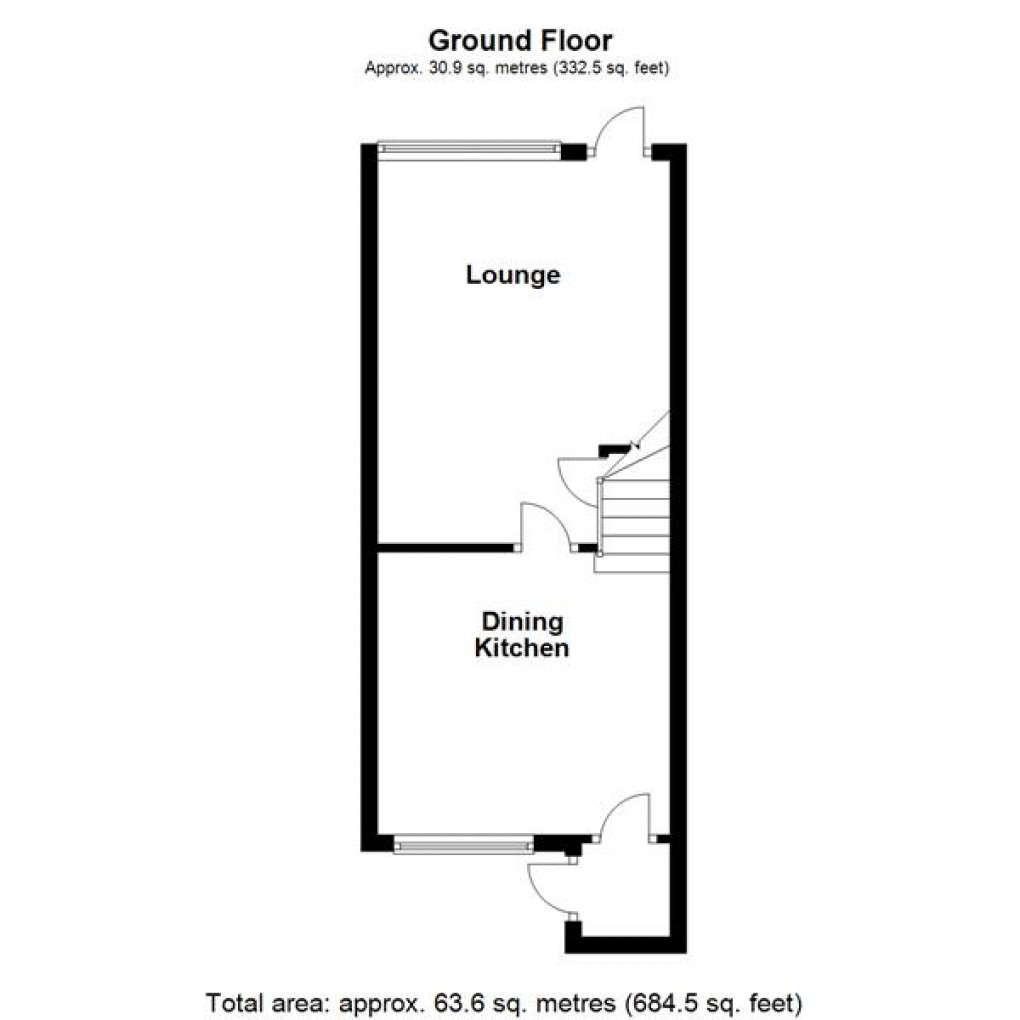 Floorplan for Narrow Lane, Old Aylestone Village