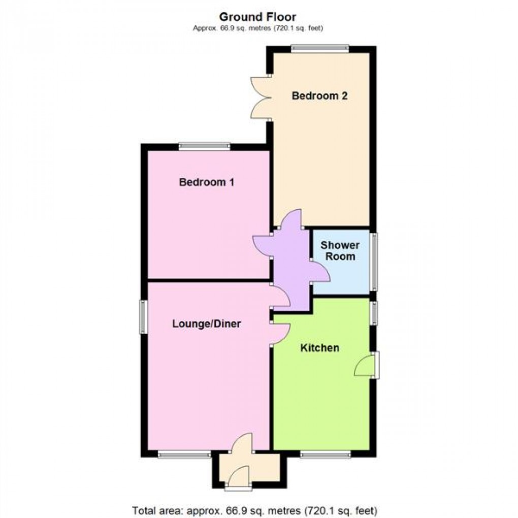 Floorplan for Elmhurst Close, Narborough