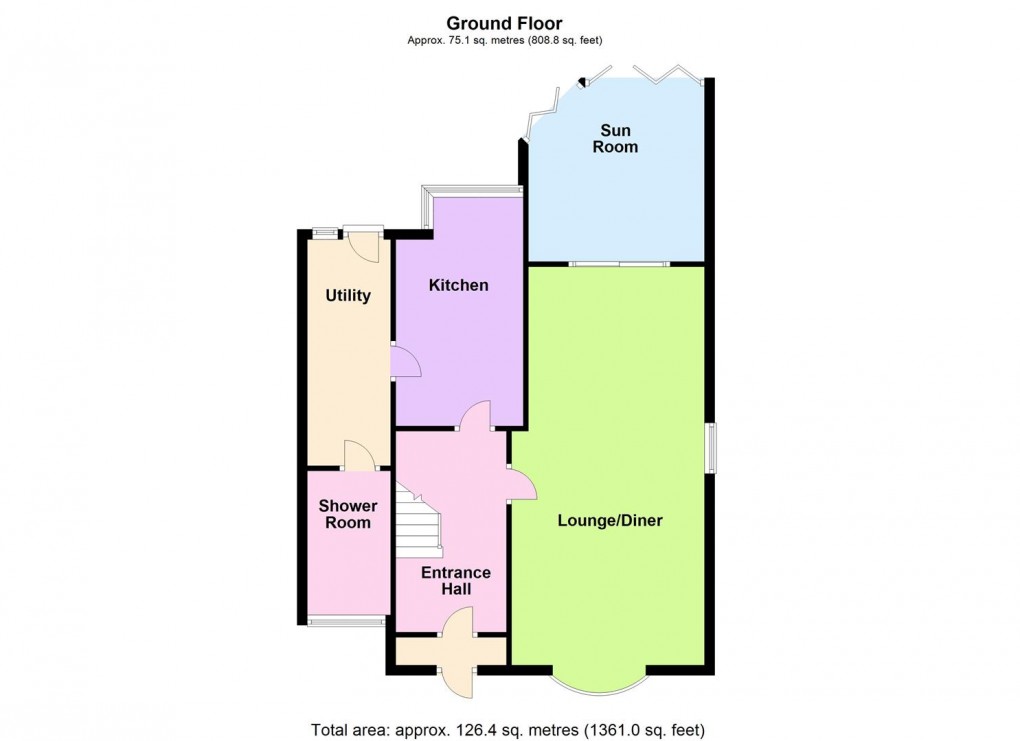 Floorplan for Station Road, Wigston