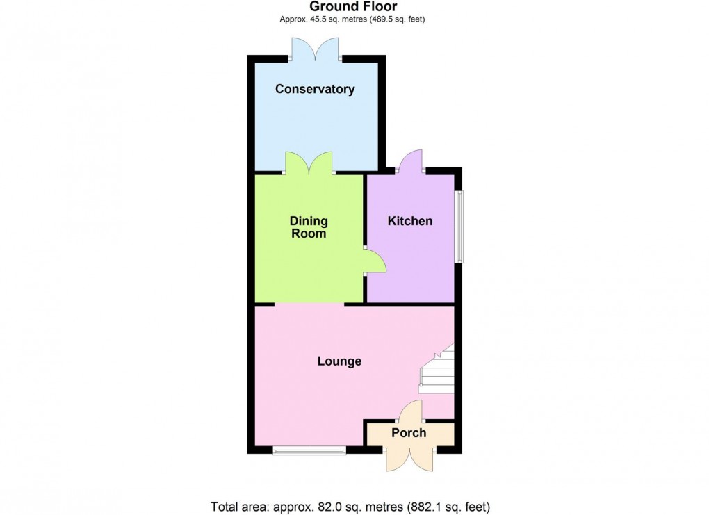 Floorplan for Drummond Road, Enderby, Leicester