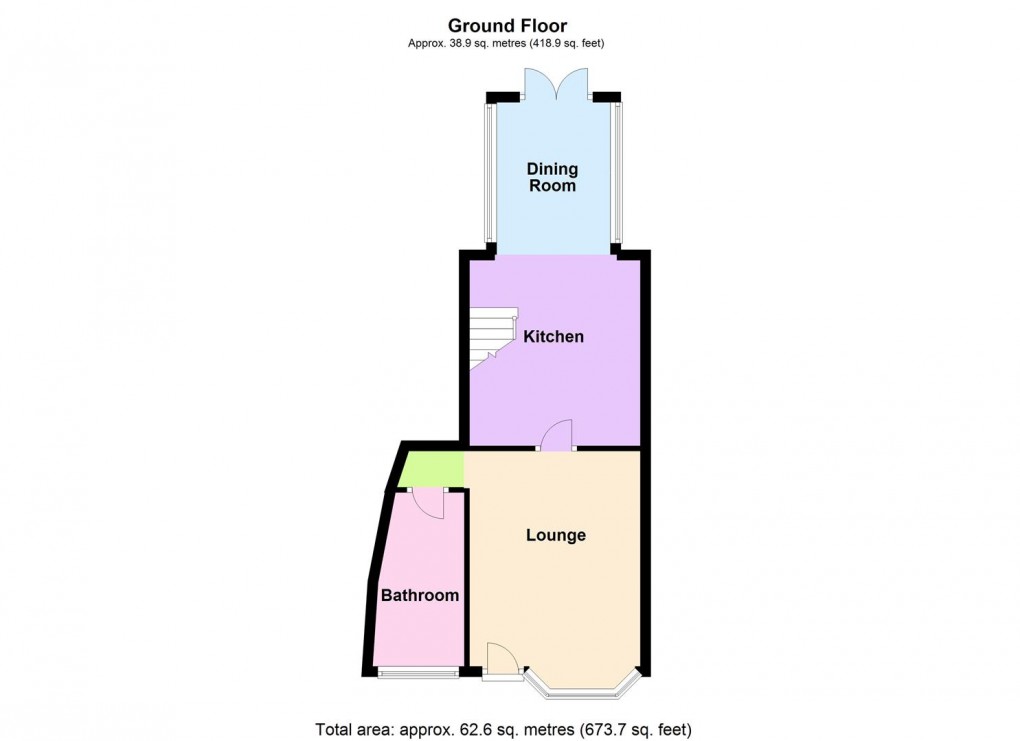 Floorplan for Stanton Road, Sapcote, Leicester