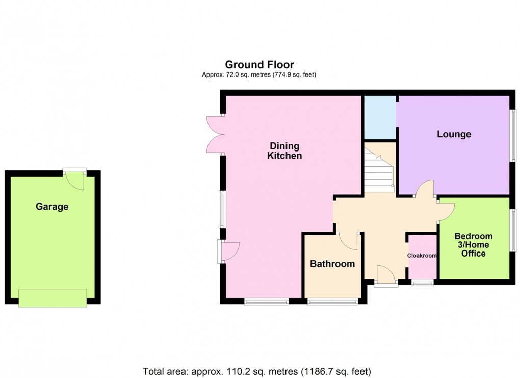 Floorplan for Greenhithe Road, Aylestone