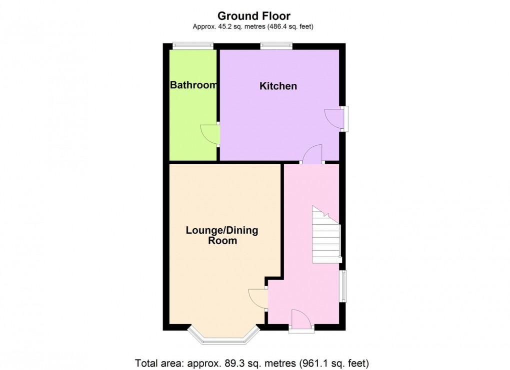 Floorplan for Richmond Road, Aylestone