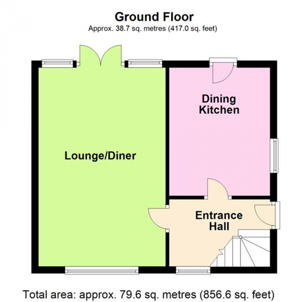 Floorplan for Elston Fields, Aylestone Park