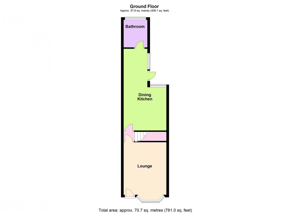 Floorplan for Regent Street, Oadby, Leicester