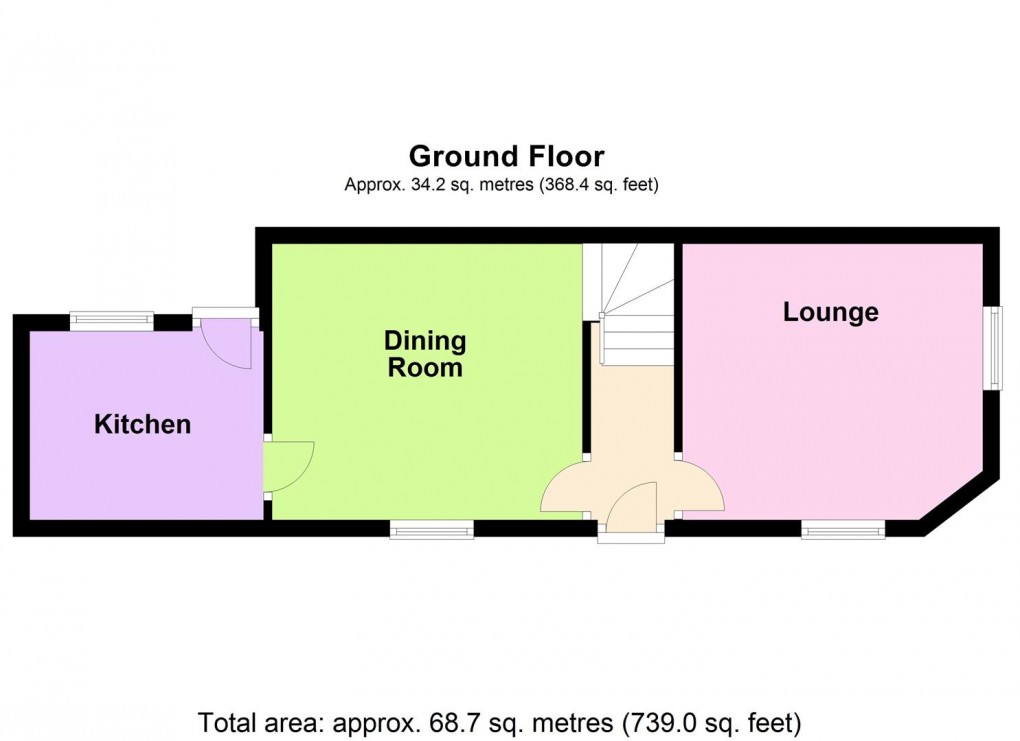 Floorplan for Vernon Road, Leicester