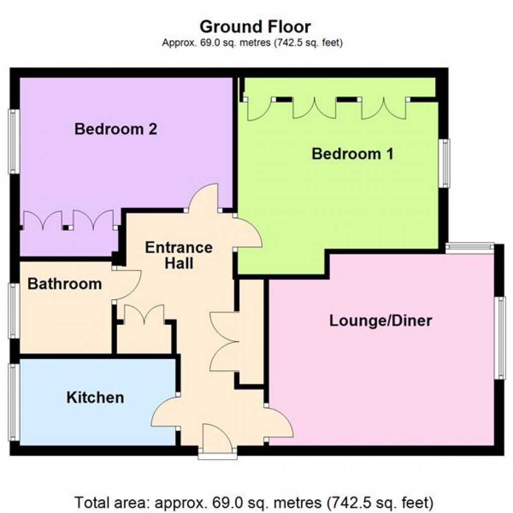 Floorplan for Tay Road, Lubbesthorpe, Leicester