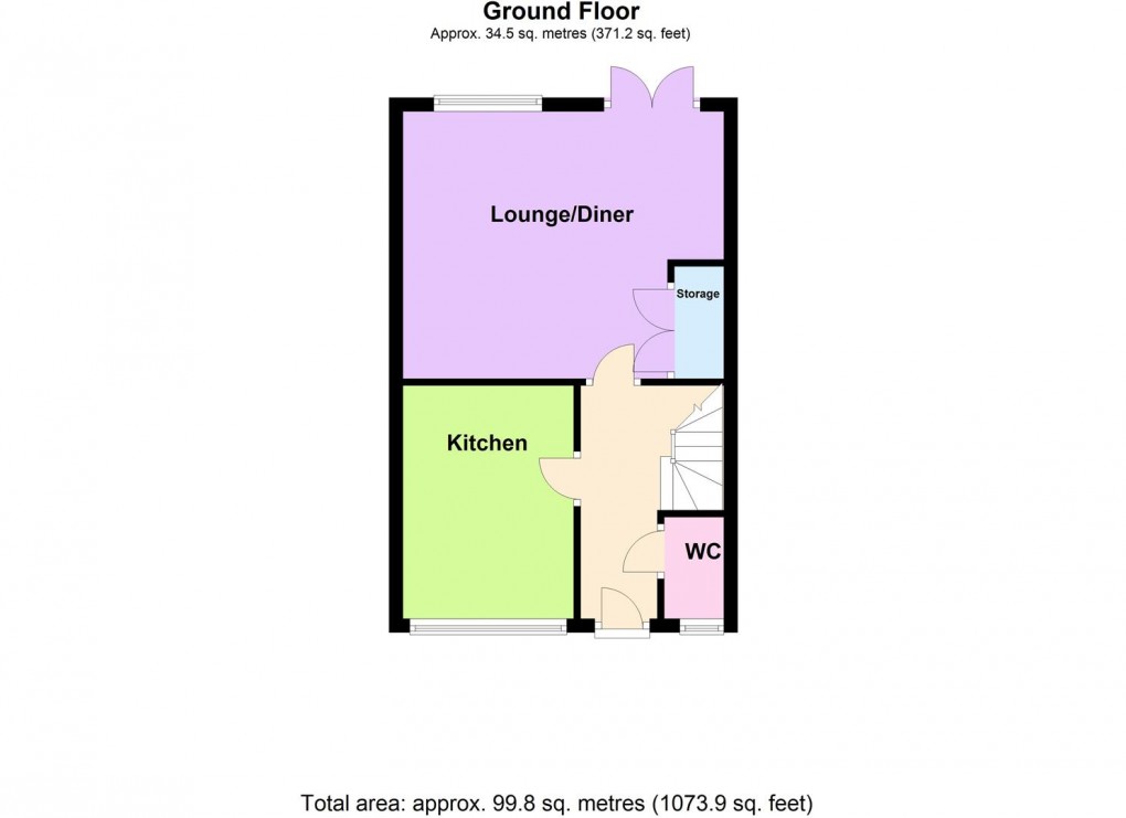 Floorplan for Newgate End, Wigston