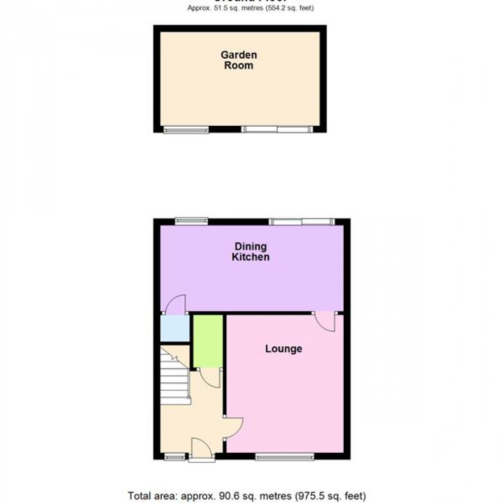 Floorplan for Herbert Close, Whetstone, Leicester
