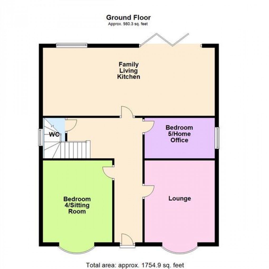 Floorplan for Franklyn Road, Old Aylestone Village
