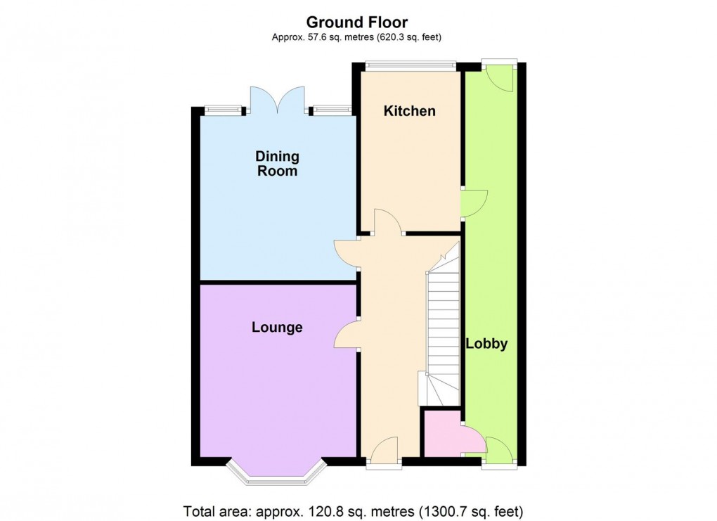 Floorplan for Grangeway Road, Wigston
