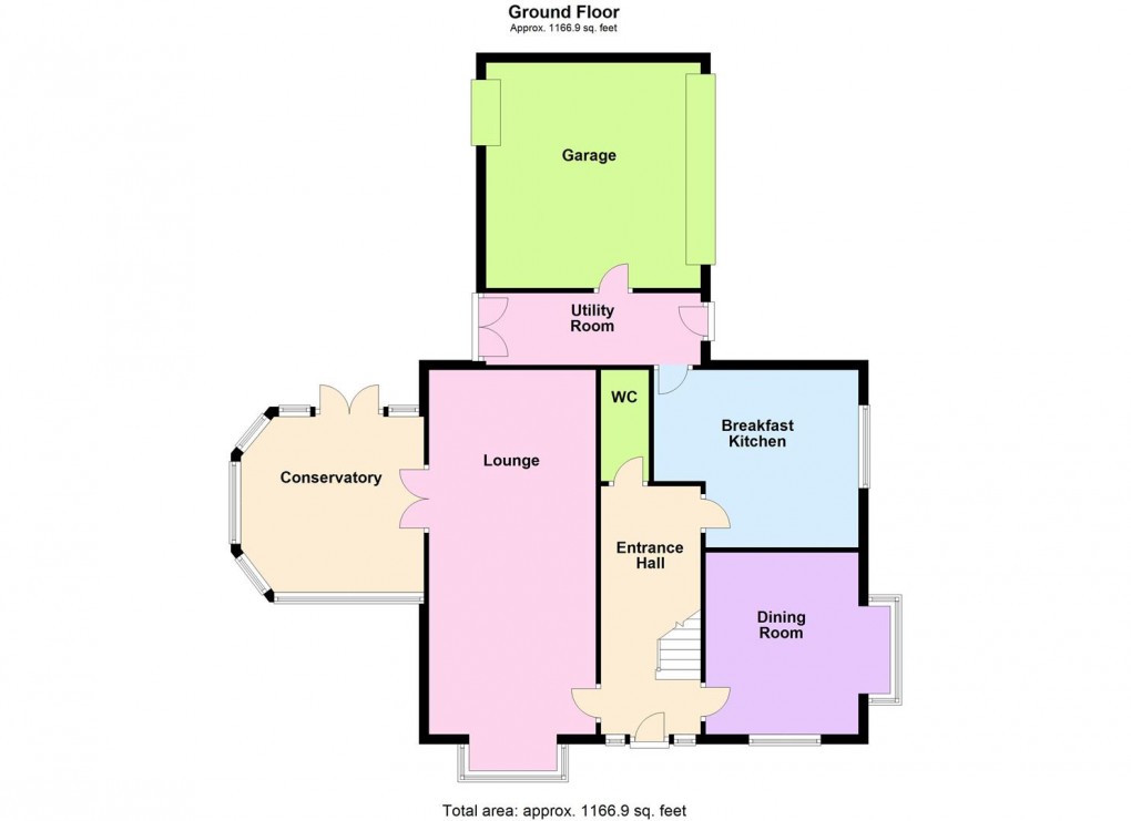 Floorplan for The Pastures, Narborough, Leicester