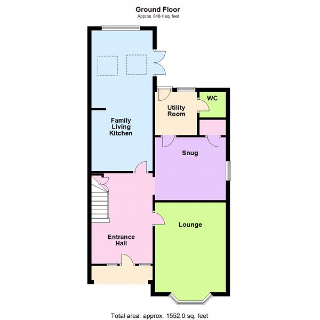 Floorplan for Broad Street, Syston
