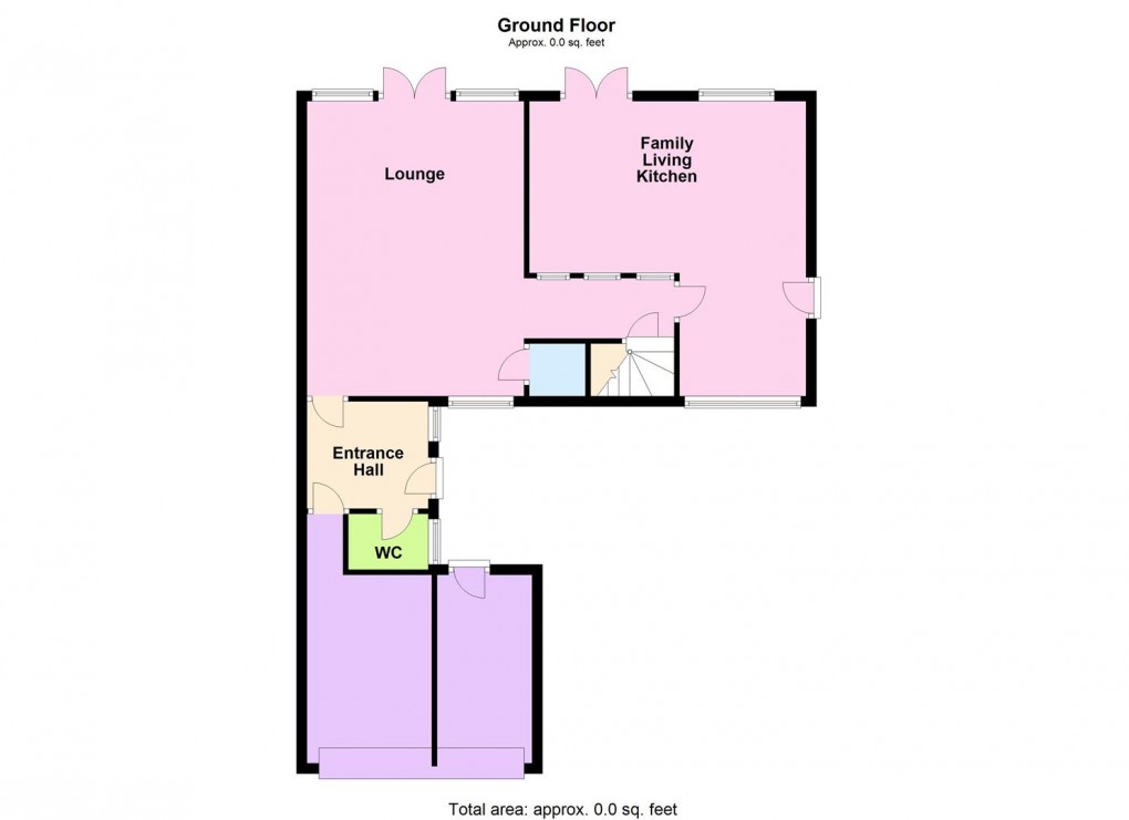 Floorplan for Iona Way, Countesthorpe