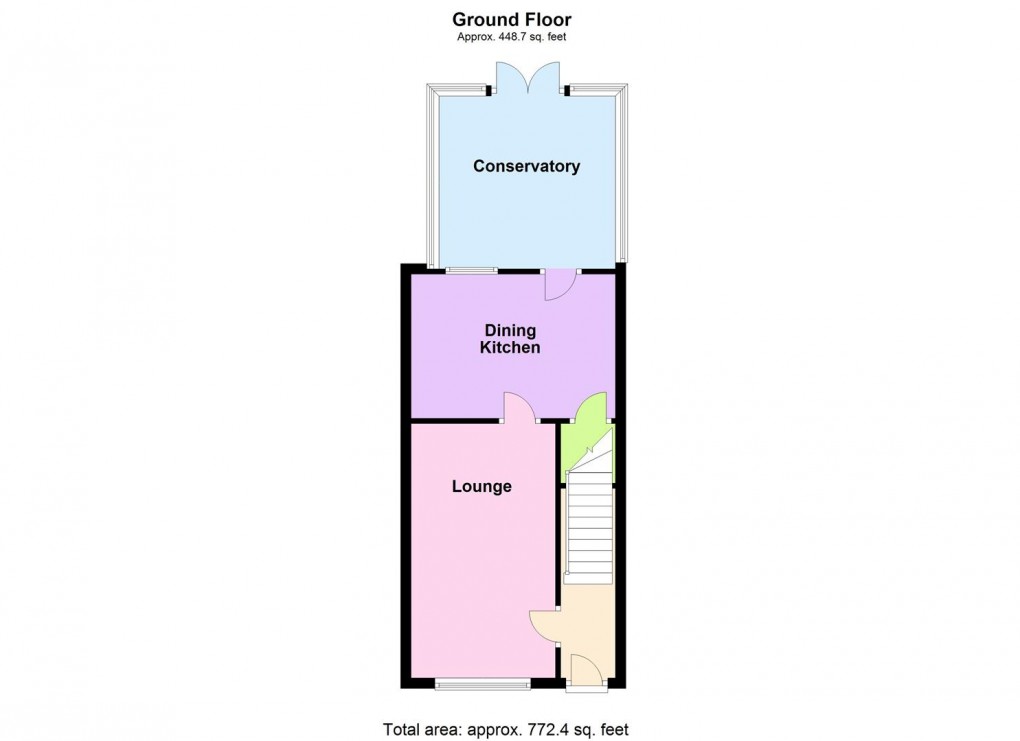 Floorplan for Cannam Close, Whetstone, Leicester