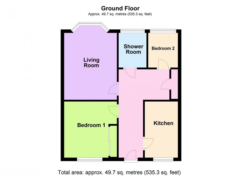 Floorplan for Parlour Close, Wigston