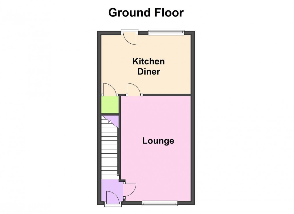 Floorplan for Campion Close, Narborough, Leicester