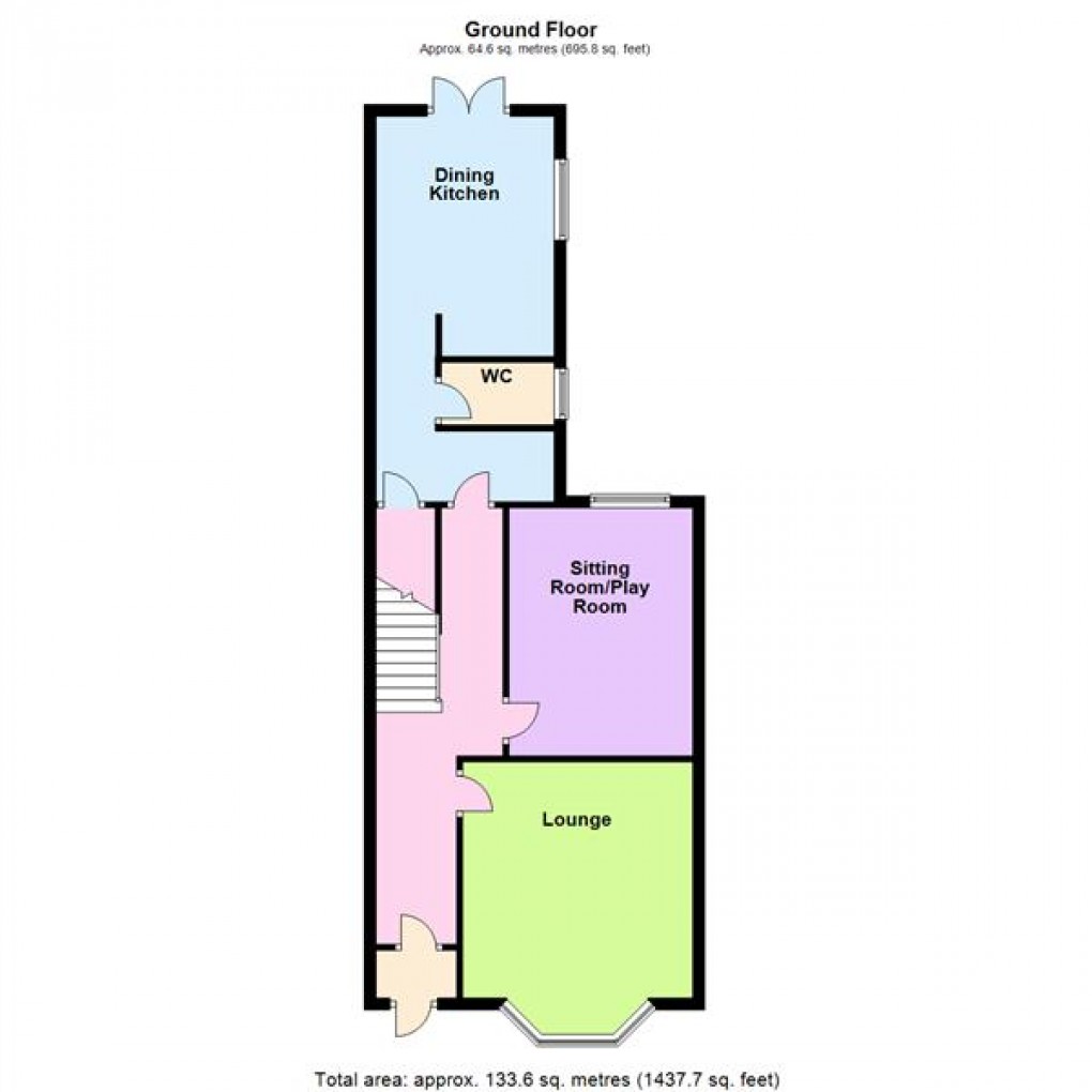 Floorplan for Aylestone Road, Aylestone