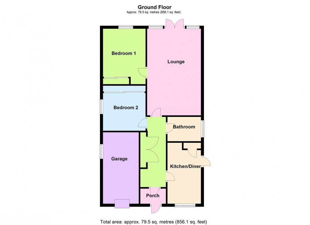 Floorplan for Leicester Road, Fleckney, Leicester