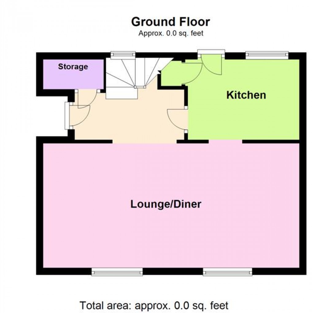 Floorplan for The Newry, Leicester