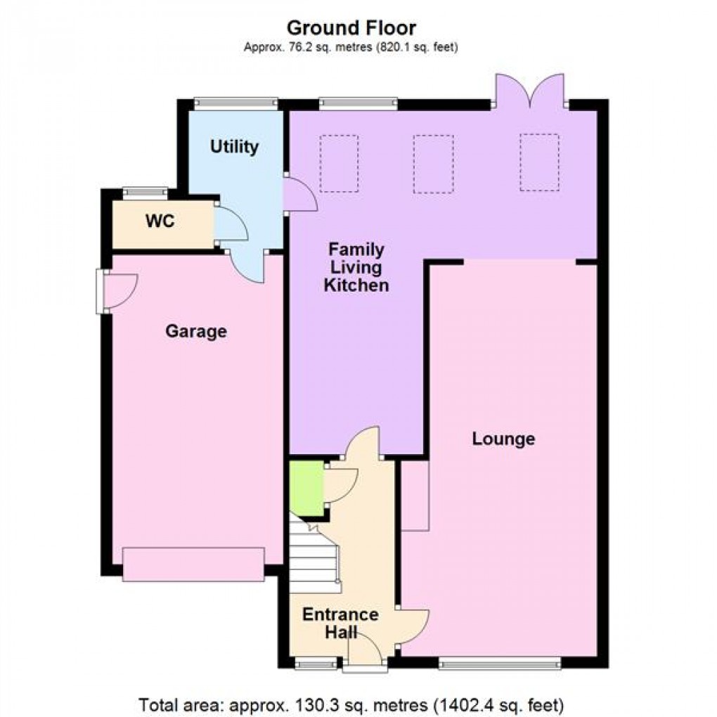 Floorplan for Sanvey Lane, Old Aylestone Village