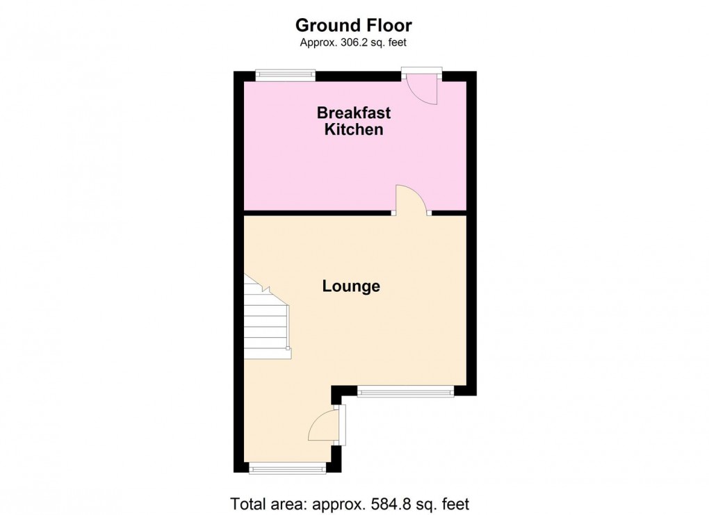 Floorplan for Taylors Bridge Road, Wigston