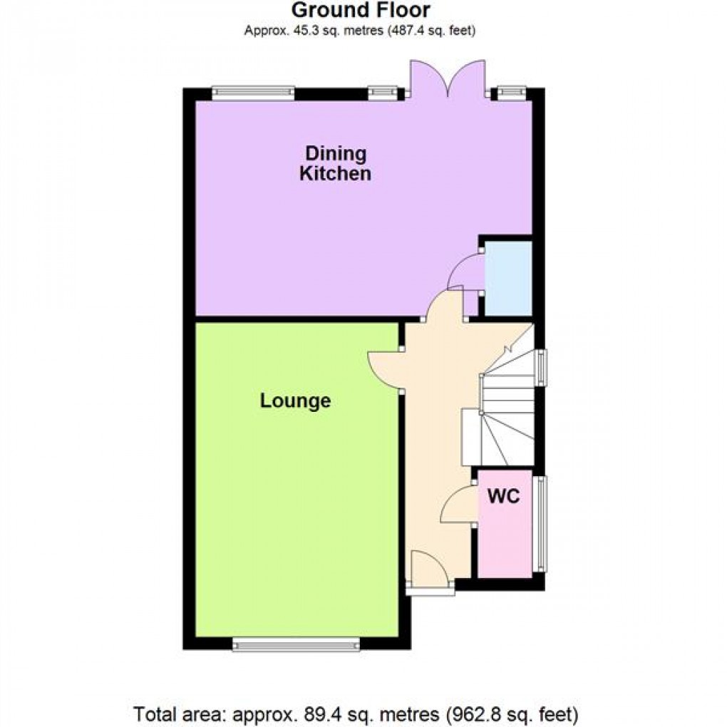 Floorplan for Royal Drive, Countesthorpe, Leicester