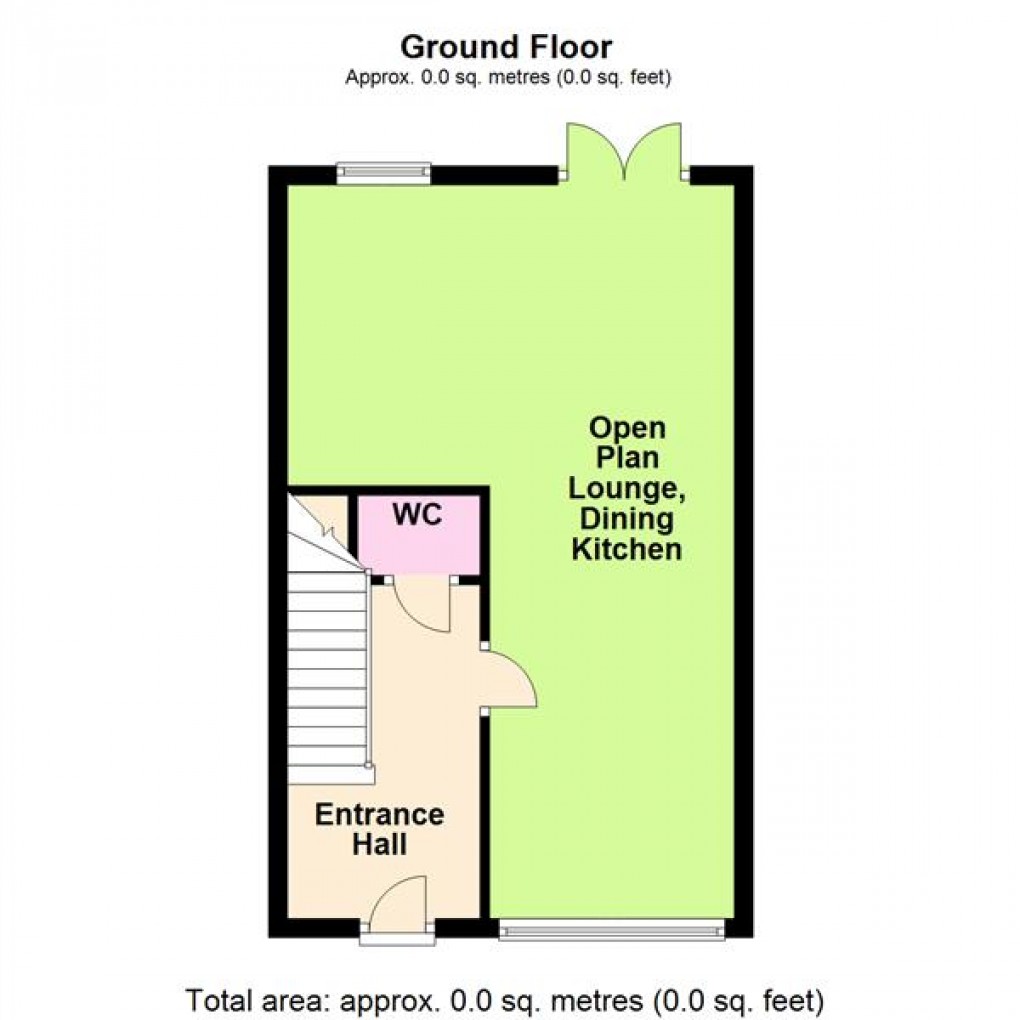 Floorplan for Heatherley Grove, Wigston