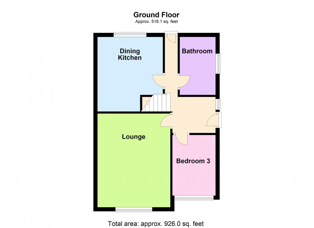 Floorplan for Heathcott Road, Aylestone Park