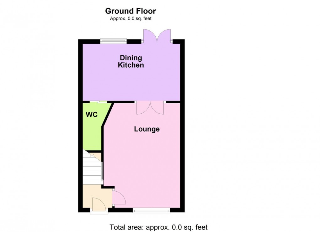 Floorplan for Old School Close, Glen Parva