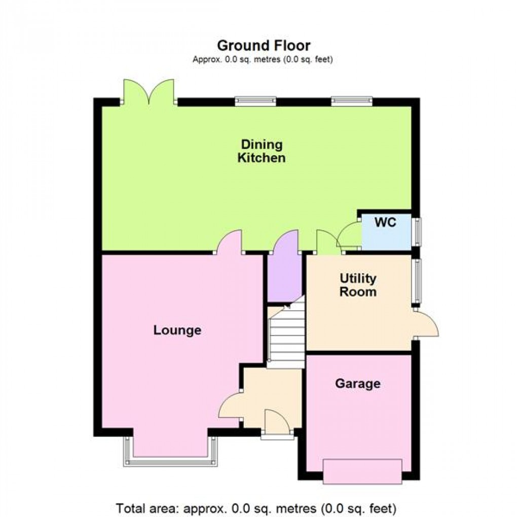 Floorplan for Herrick Close, Enderby, Leicester