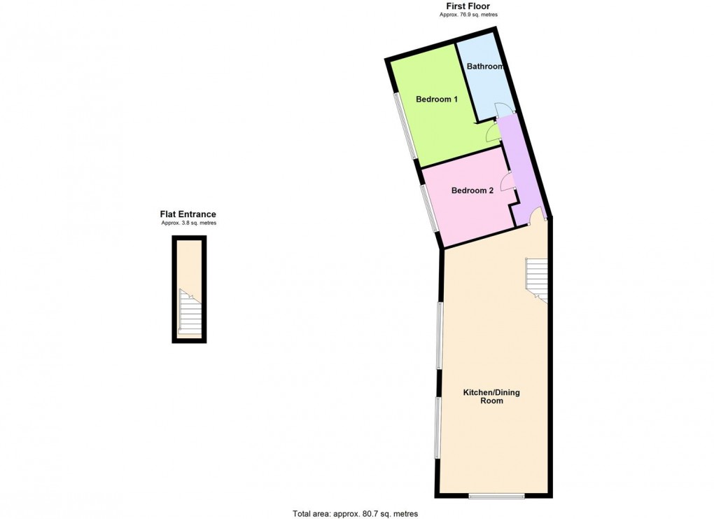 Floorplan for Green Lane, Countesthorpe, Leicester