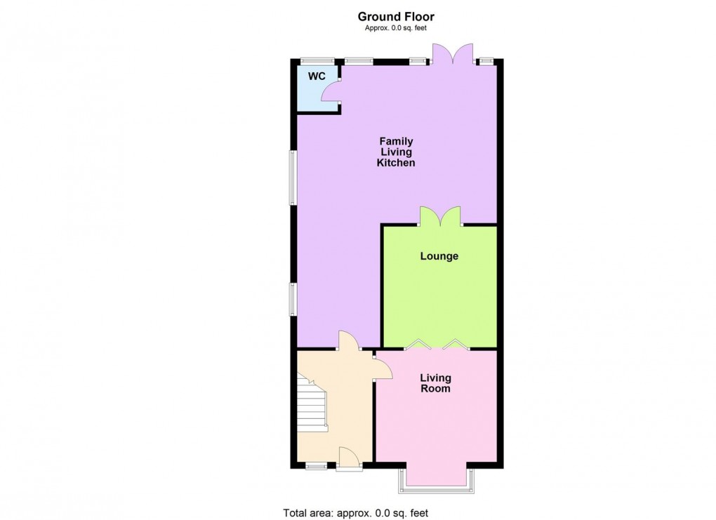 Floorplan for Leicester Road, Glen Parva, Leicester