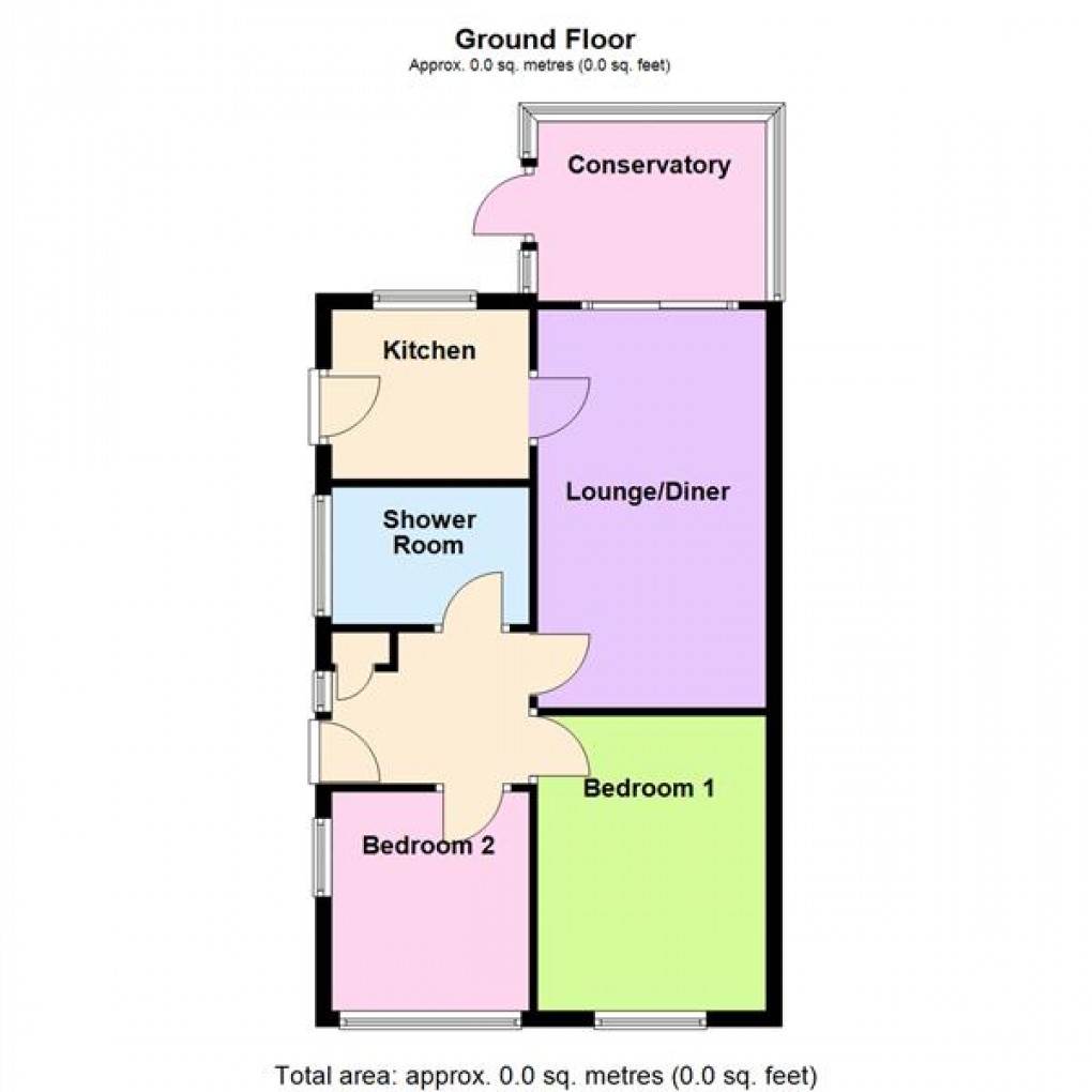 Floorplan for Belvoir Drive East, Aylestone