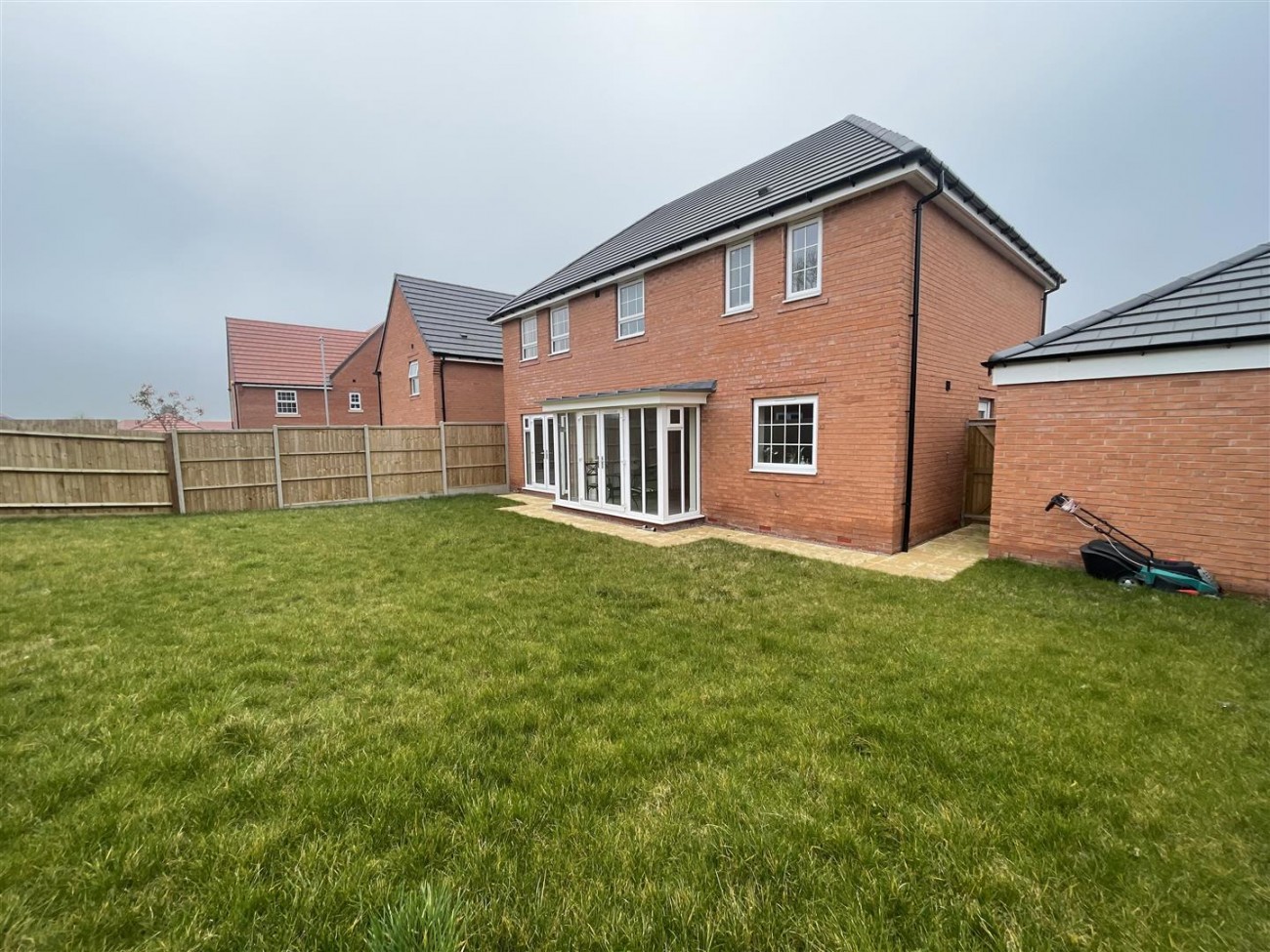 Rear garden