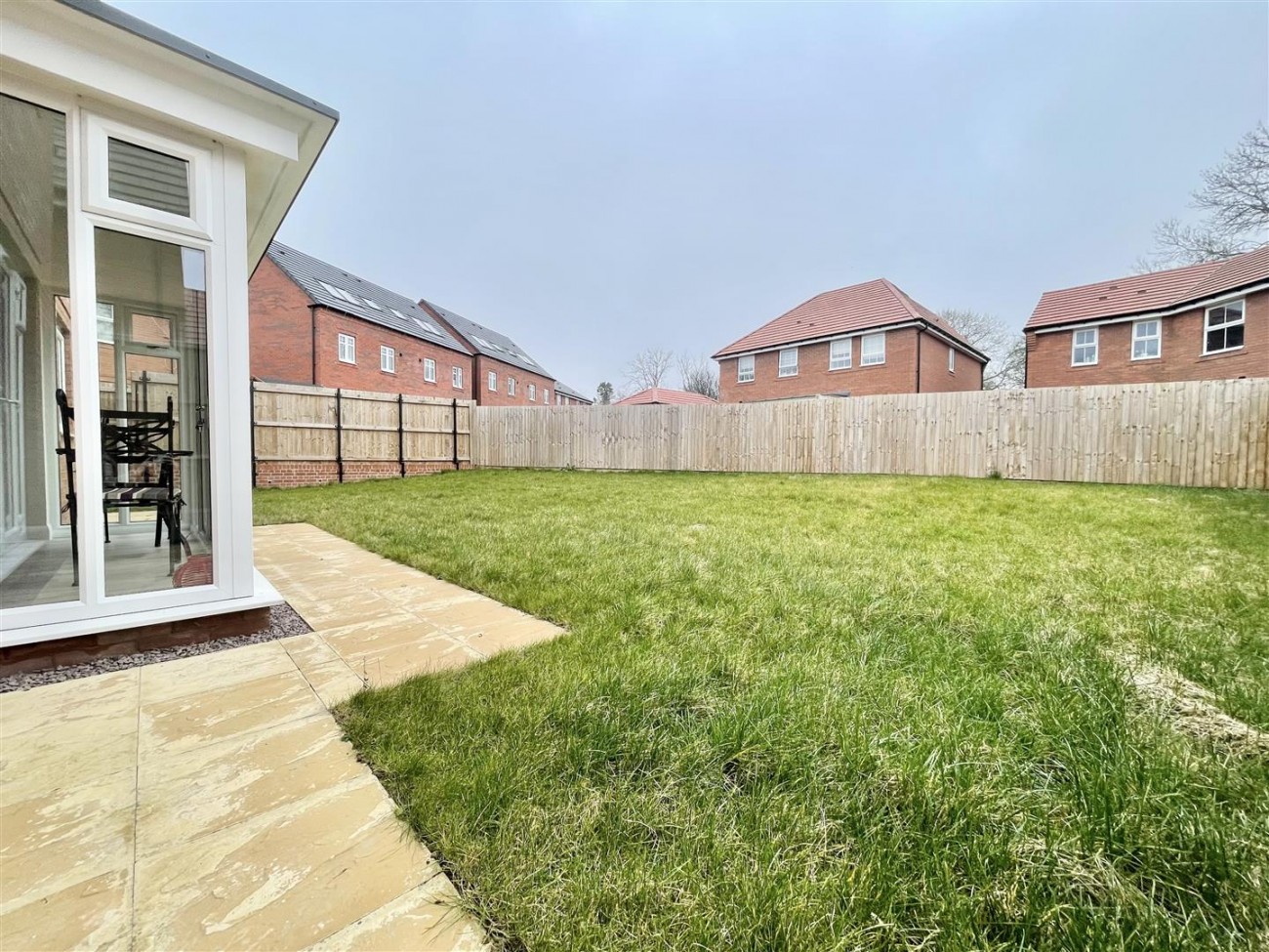 Rear garden