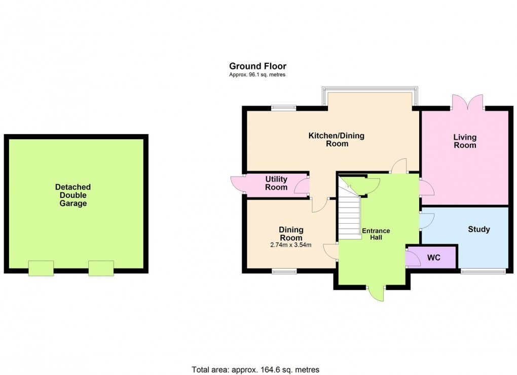 Floorplan for Gravel Pen, Wigston