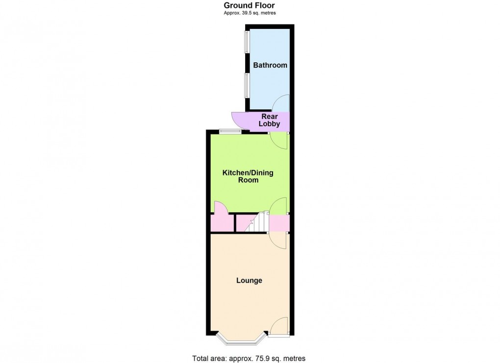 Floorplan for Shaftesbury Road, Leicester