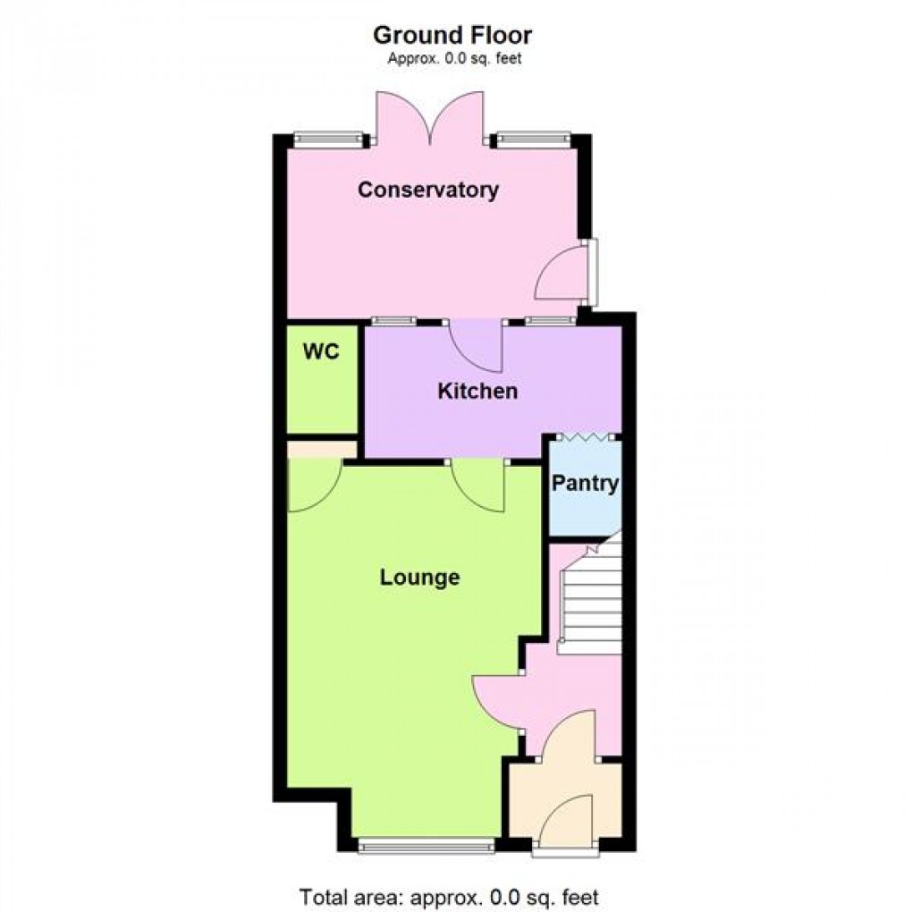 Floorplan for Alexander Avenue, Enderby, Leicester