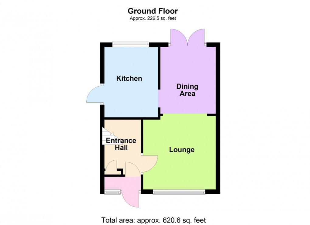 Floorplan for Malvern Crescent, Cosby, Leicester