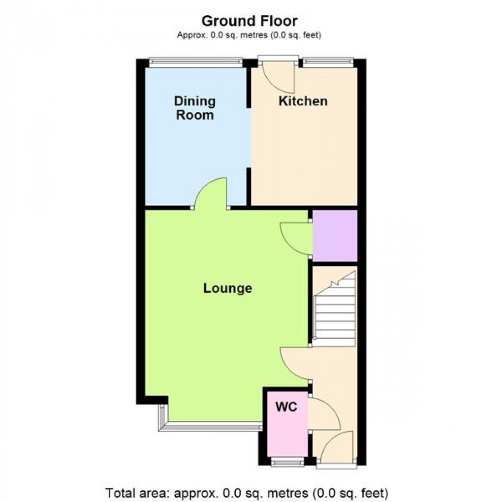 Floorplan for Peacock Drive, Whetstone