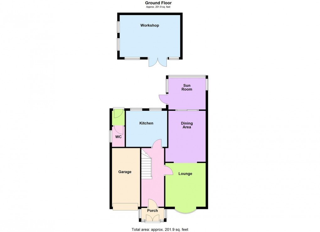 Floorplan for St. Johns, Enderby, Leicester
