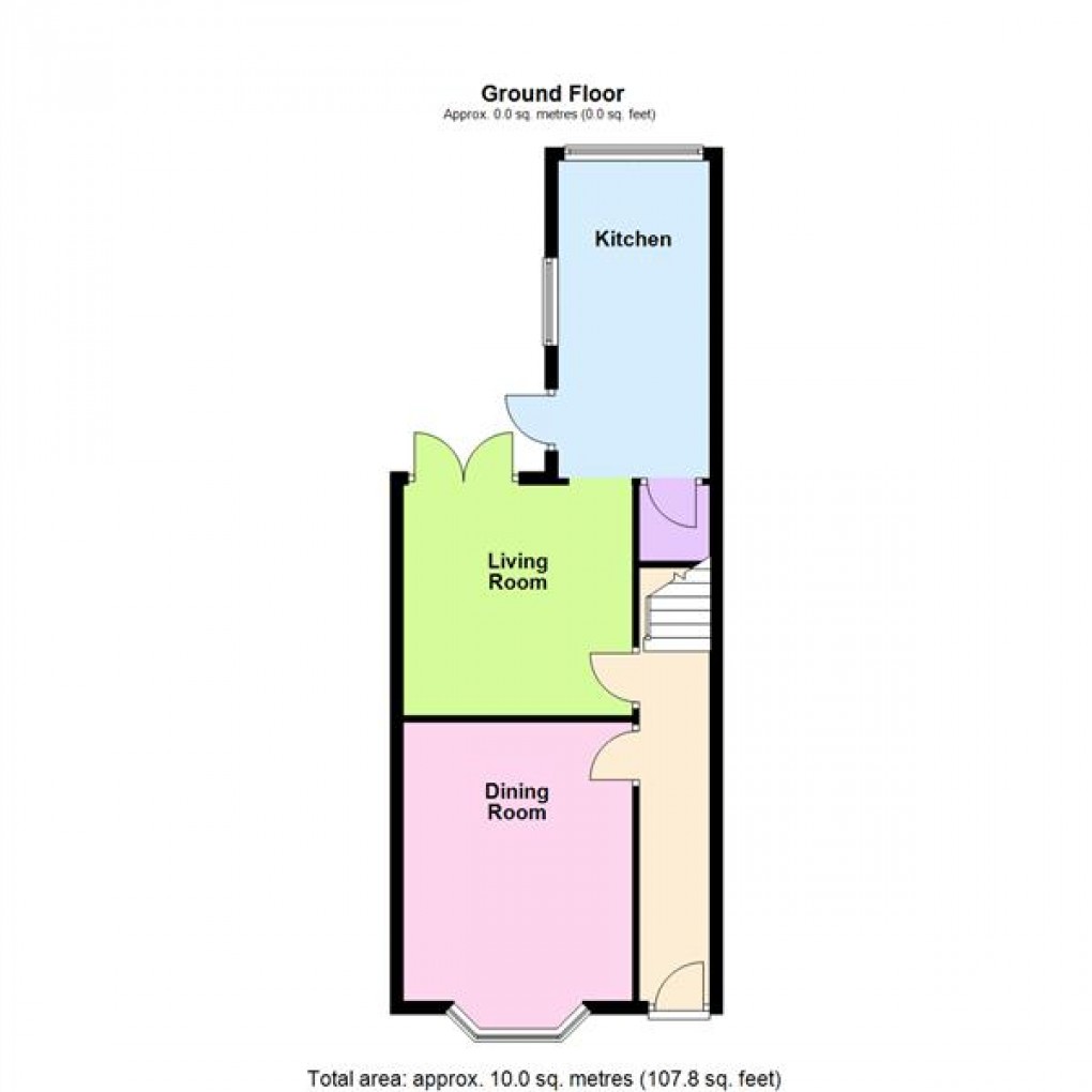 Floorplan for Marstown Avenue, Wigston