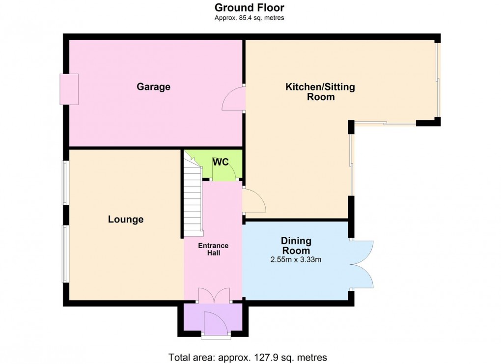 Floorplan for Roy Close, Narborough, Leicester