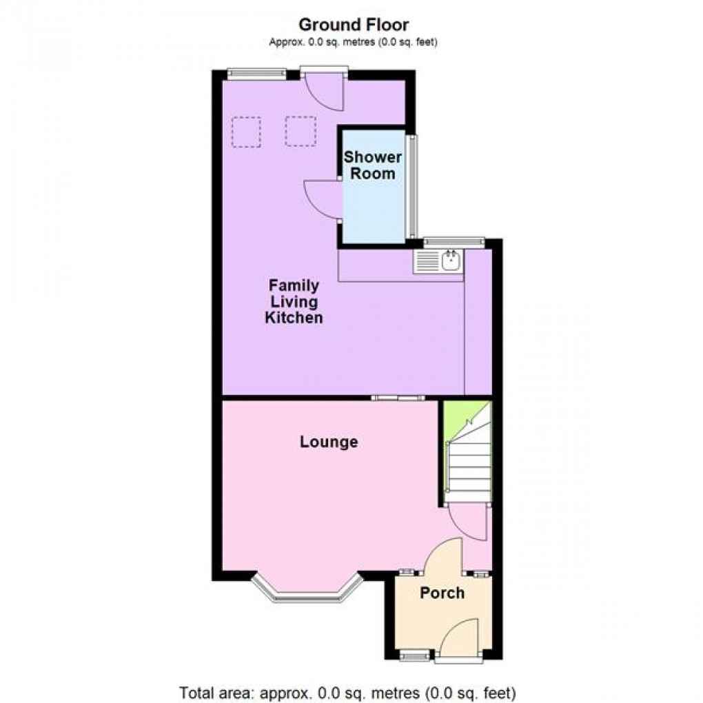 Floorplan for Shortridge Lane, Enderby, Leicester