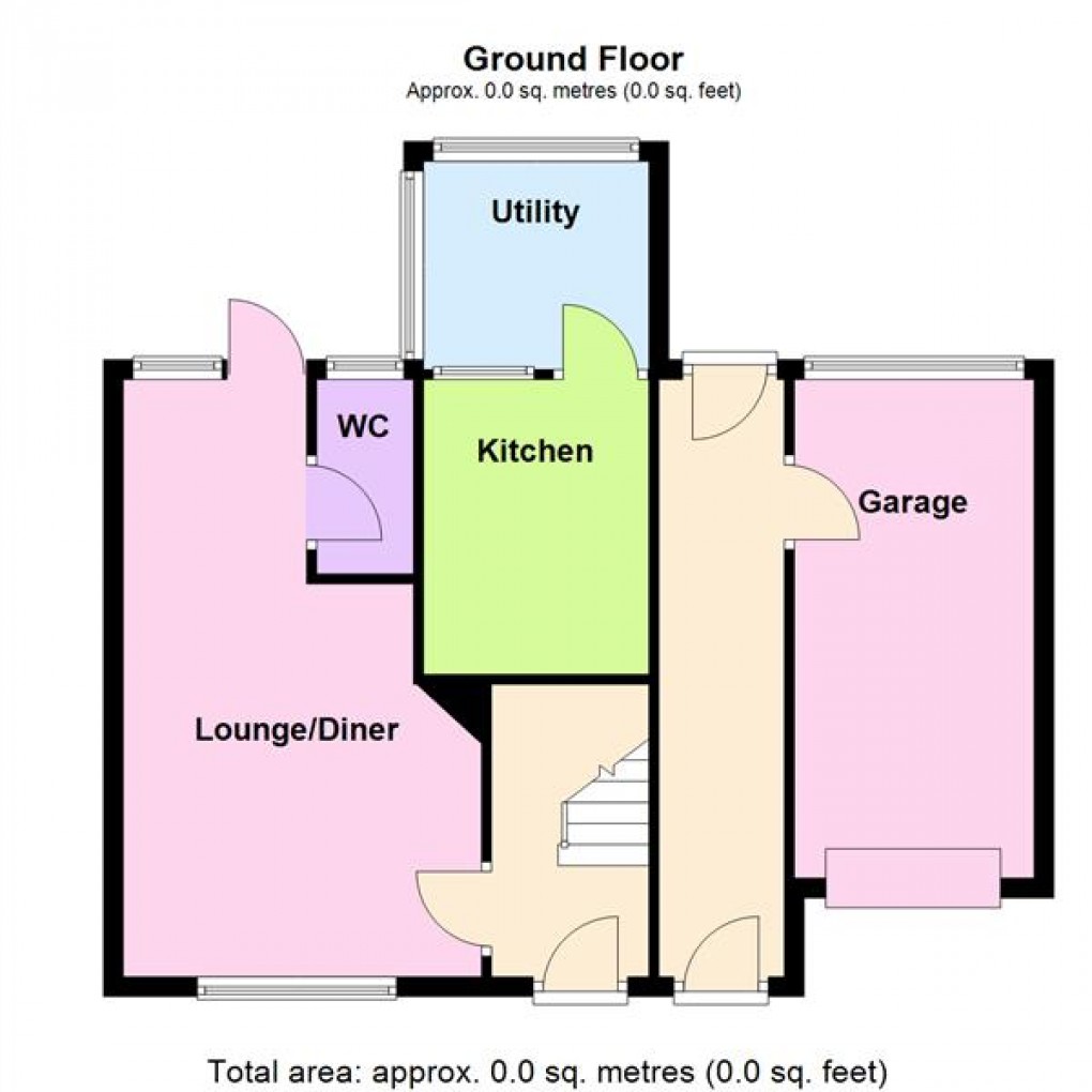 Floorplan for Westerby Close, Wigston